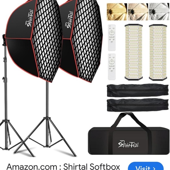 Shirtal Other - Softbox Lighting Kit led with remote